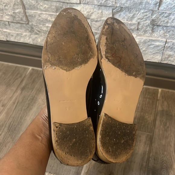 Everlane Black Patent Loafers size 9 1/2 - Picture 7 of 12
